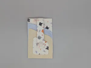 Card wallet /w coin pocket-Kitty Faces
