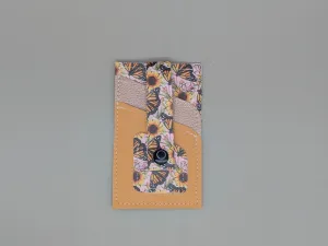 Card wallet /w coin pocket- Sunflower Butterfly