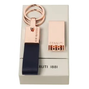 CERRUTI 1881 NPKM914N - Set Zoom Rose gold (money clip & key ring)