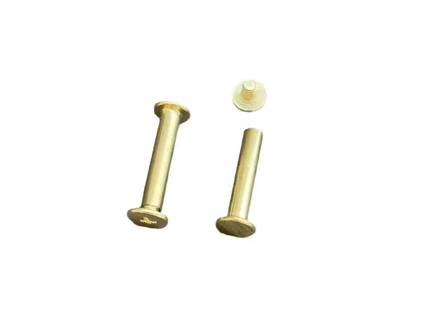 Chicago Screw - 25mm Gold