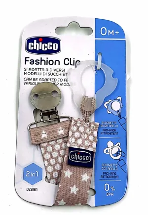 Chicco Fashion Clip Neutral (0M )-8072