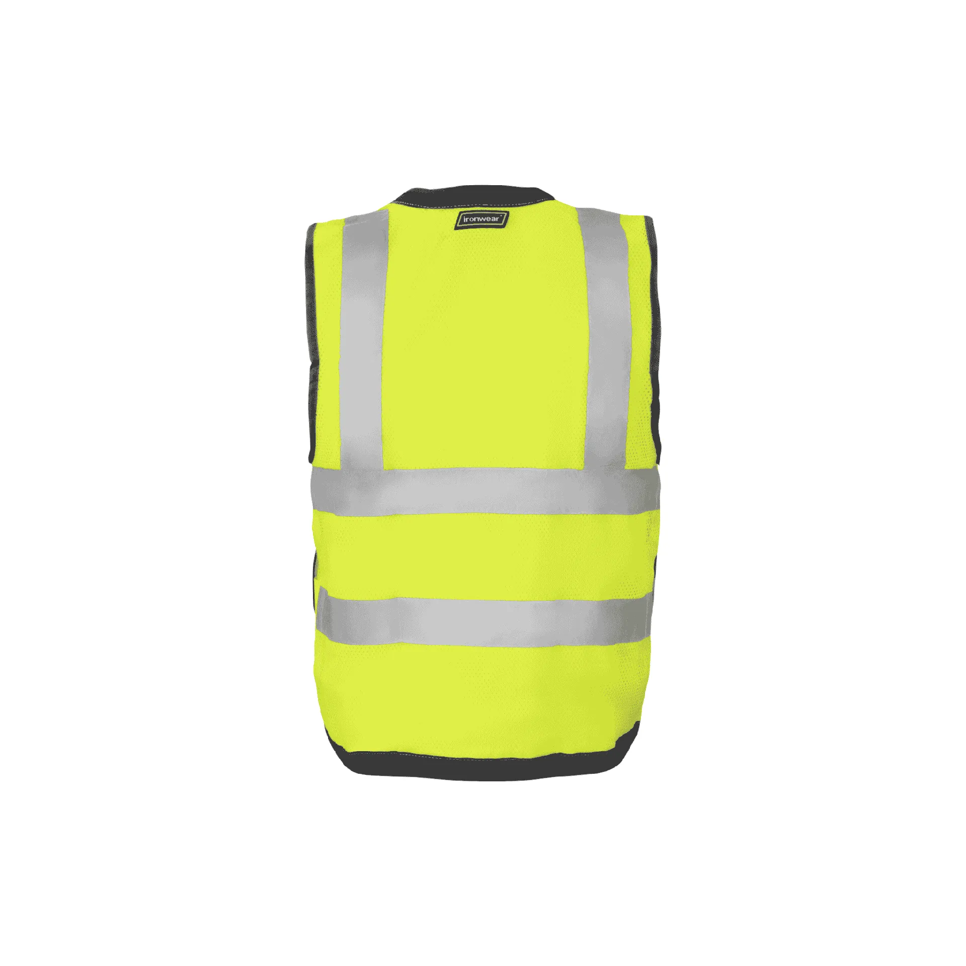 Class 2 Lime Zipper Front Closure Vest