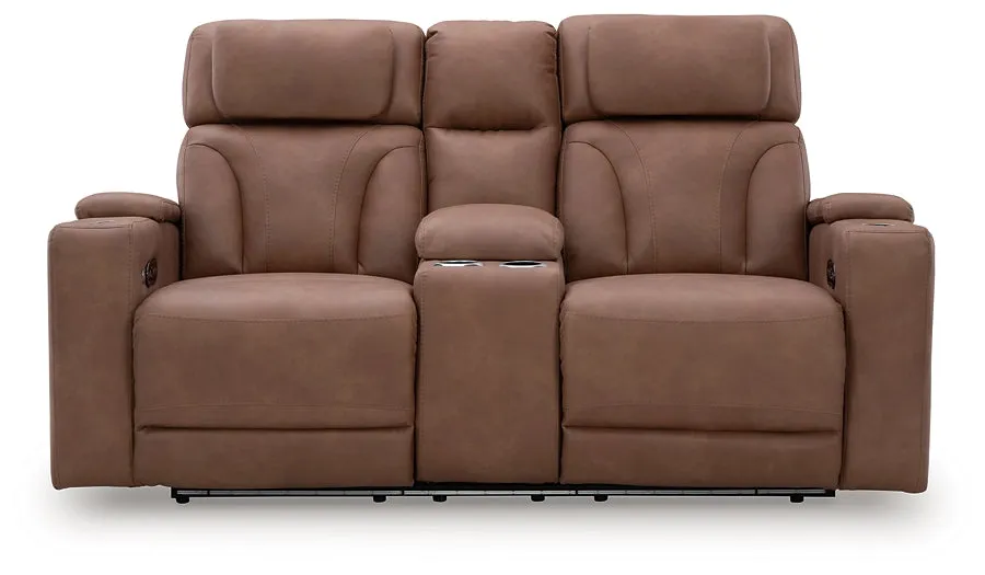 Clean-Slate PWR REC Loveseat/CON/ADJ HDRST