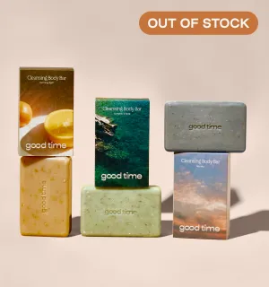 Cleansing Body Bar Trio