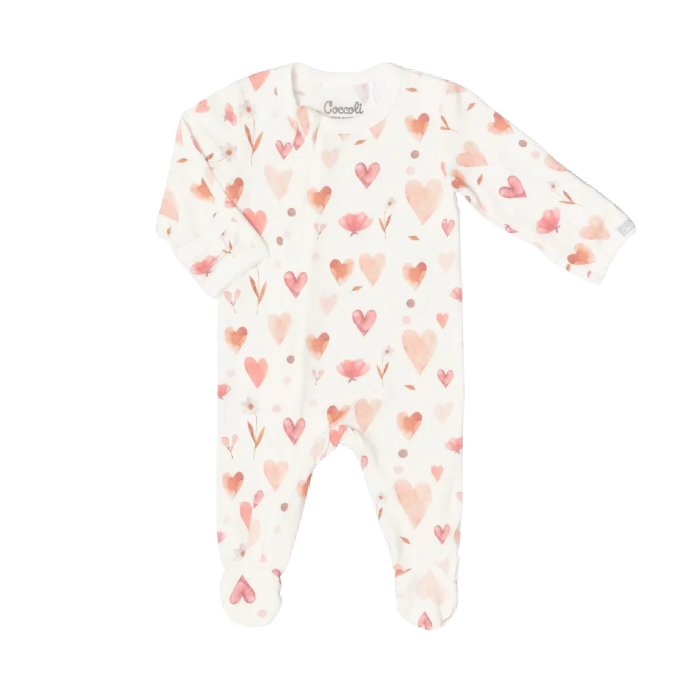 Coccoli Sleeper Hearts on Cream
