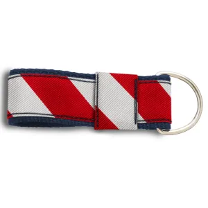 Collegiate Red and Silver - Key Fobs