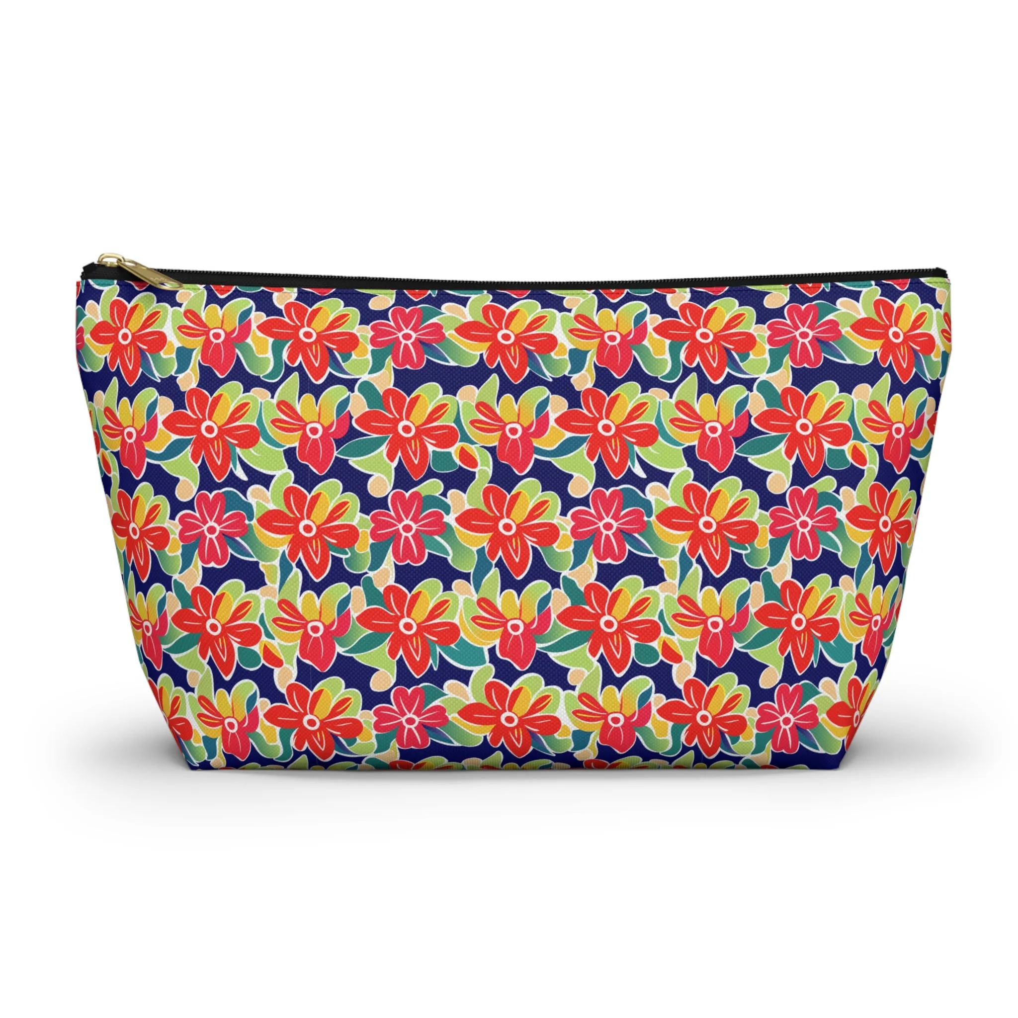 Cosmetic Pouch - Neon Petals