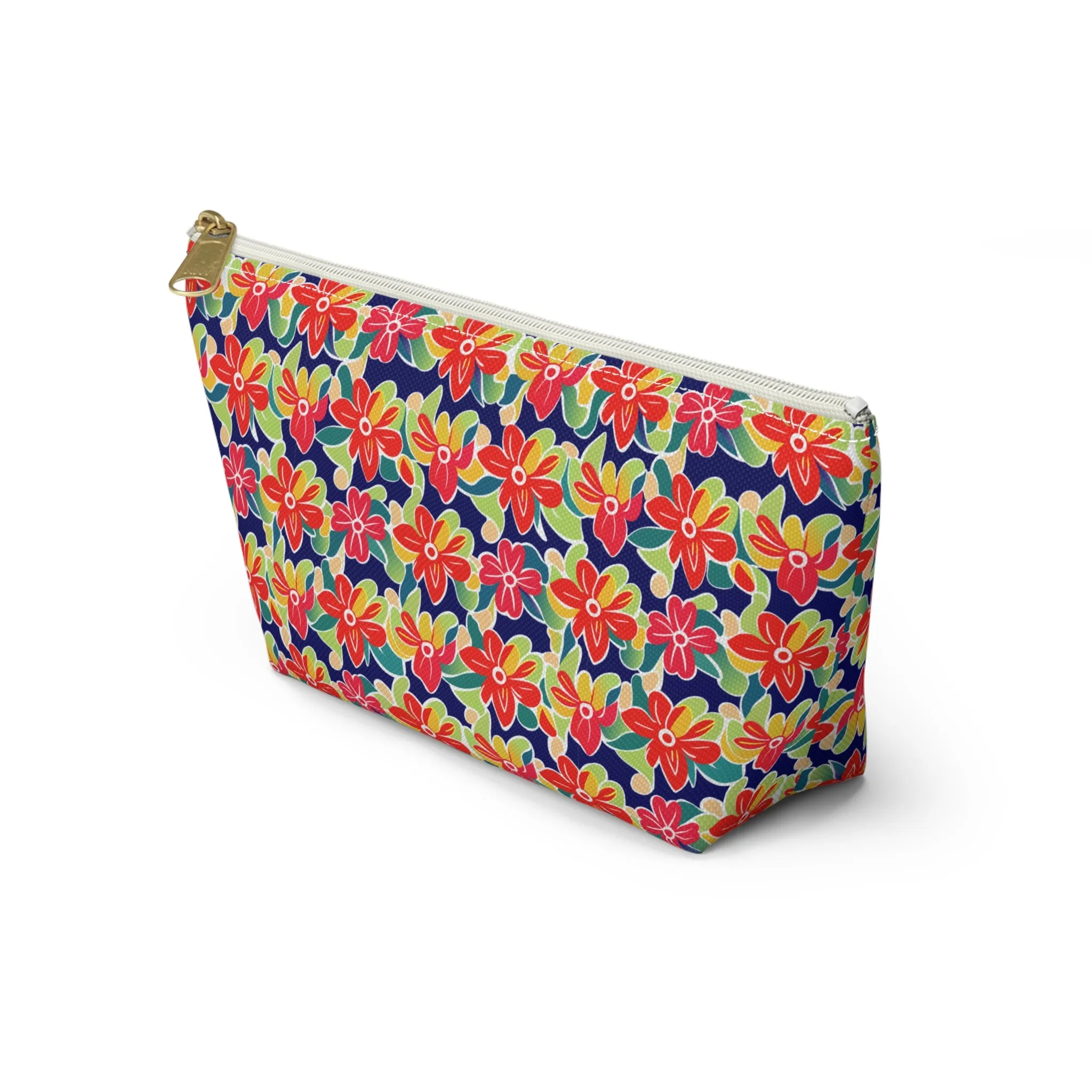 Cosmetic Pouch - Neon Petals