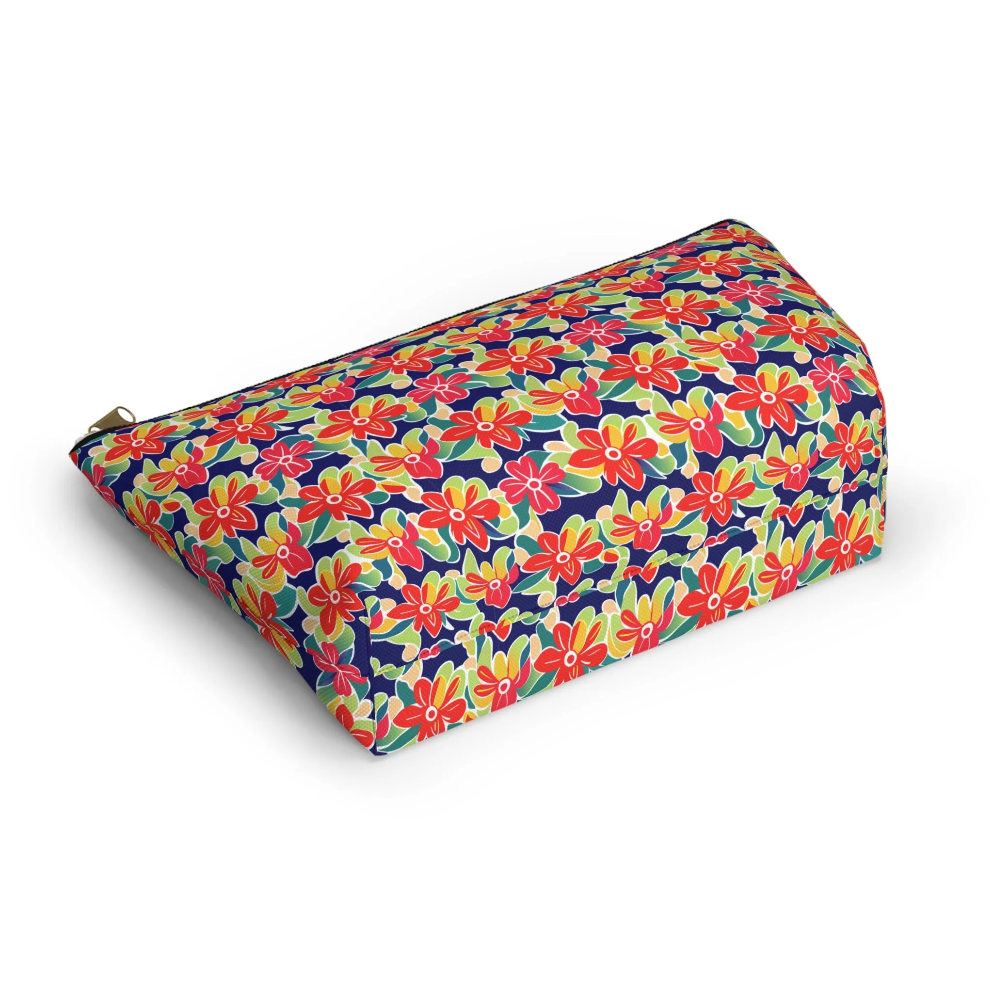 Cosmetic Pouch - Neon Petals