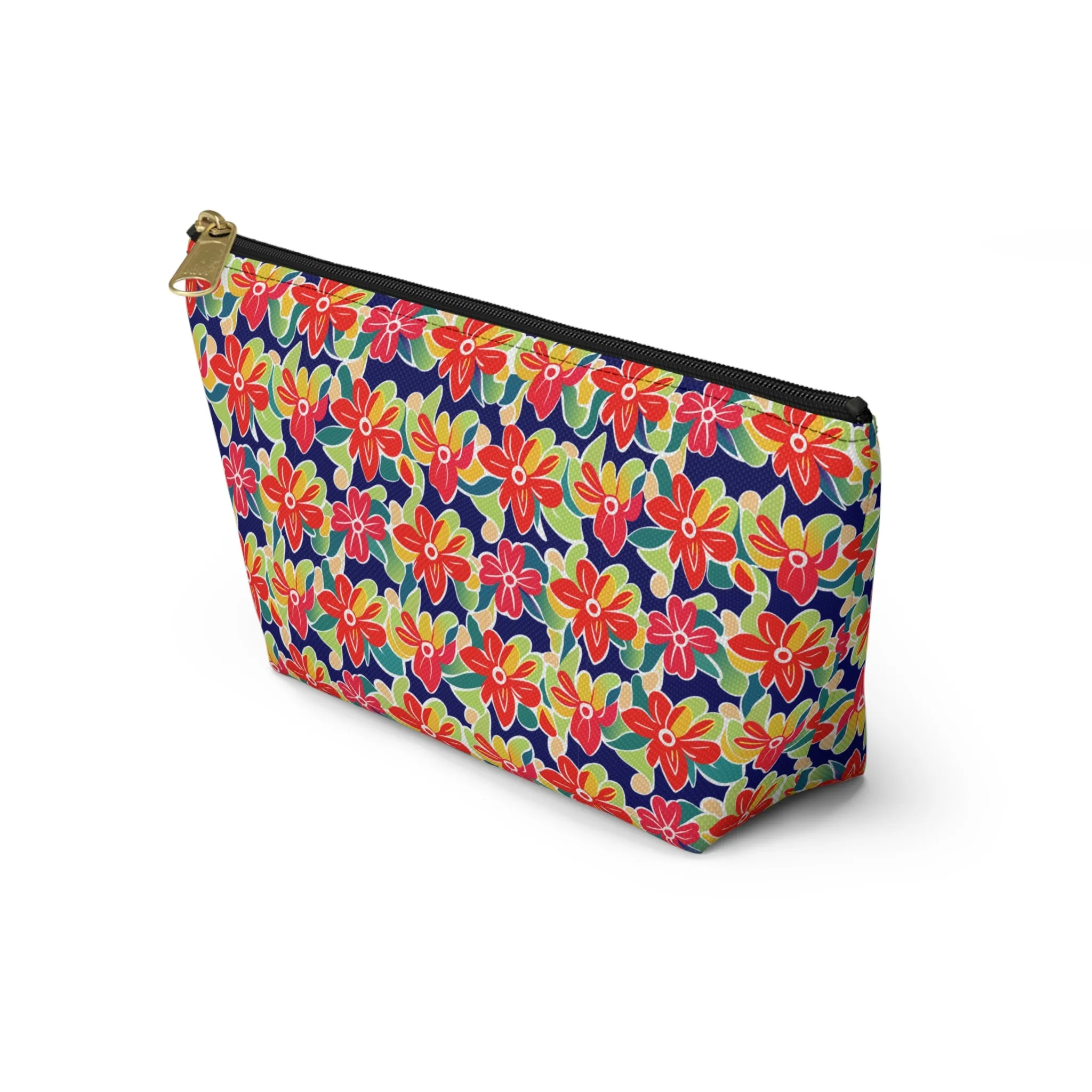 Cosmetic Pouch - Neon Petals
