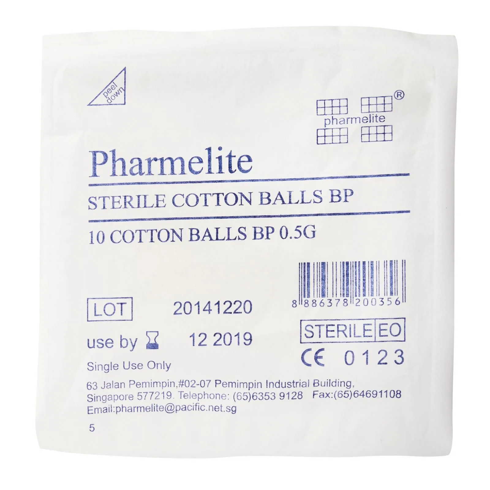 COTTON BALL STERILE