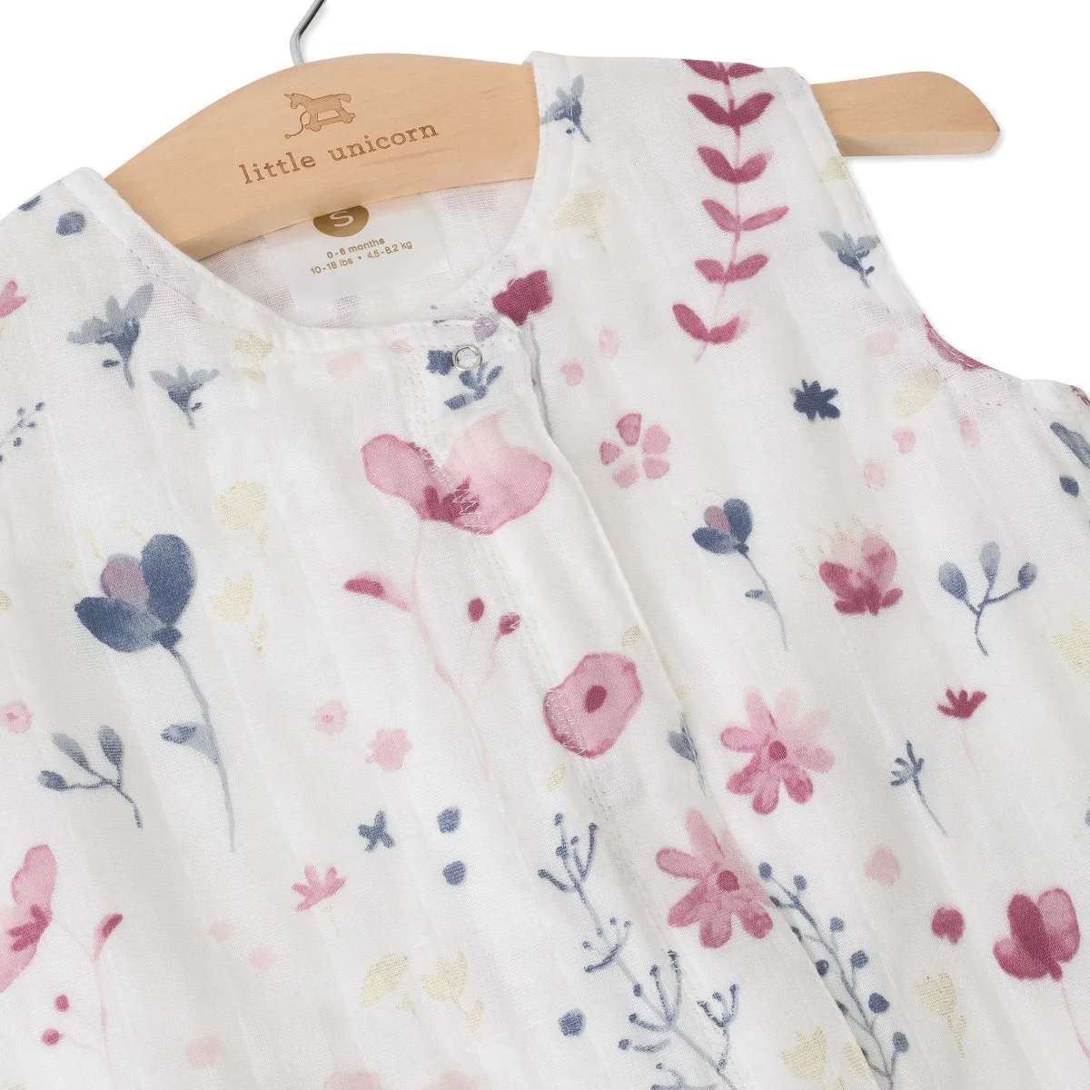 Cotton Muslin Sleep Bag 1.1 Tog