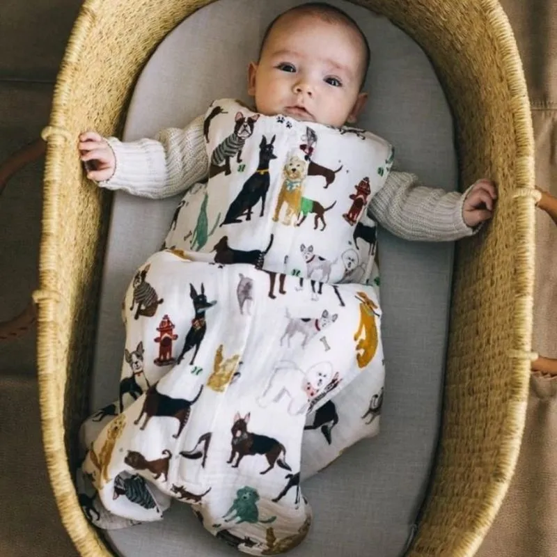 Cotton Muslin Sleep Bag 1.1 Tog