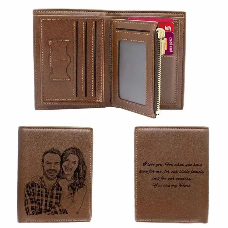 Custom High-Quality PU Leather Wallet