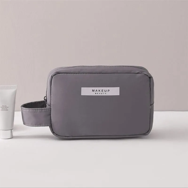 Cyflymder Makeup Bag For Women Toiletries Organizer Waterproof Travel Make Up Storage Pouch Female Large Capacity Portable Cosmetic Case