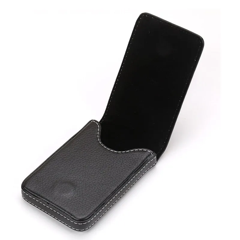 Cyflymder New Business Card Holder Men's Card Id Holders Magnetic Attractive Card Case Box Mini Wallet Male Credit Card Holder
