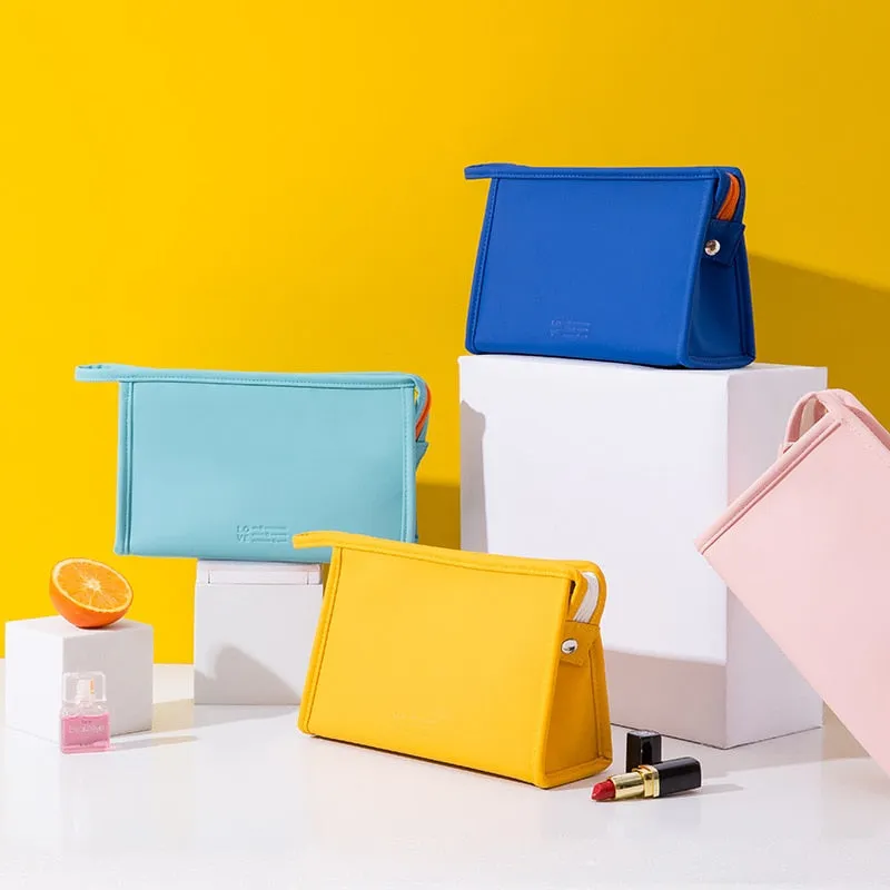 Cyflymder Outdoor Girl Makeup Bag Women Cosmetic Bag Women Toiletries Organizer Waterproof Female Storage Make up Cases