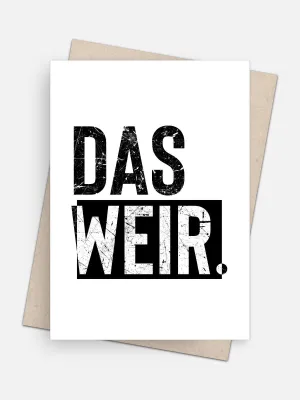 Das Weir Empathy Card