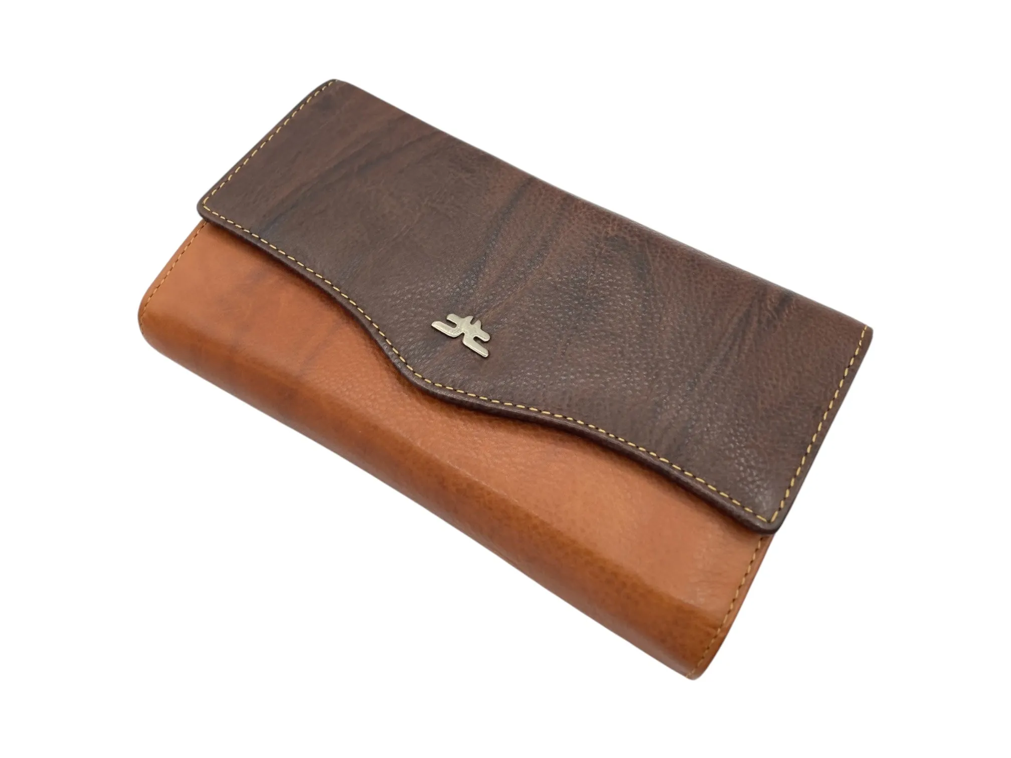 Double Side Open Full Grain Leather wallet, Stylish and Practical  Wallet # 1771