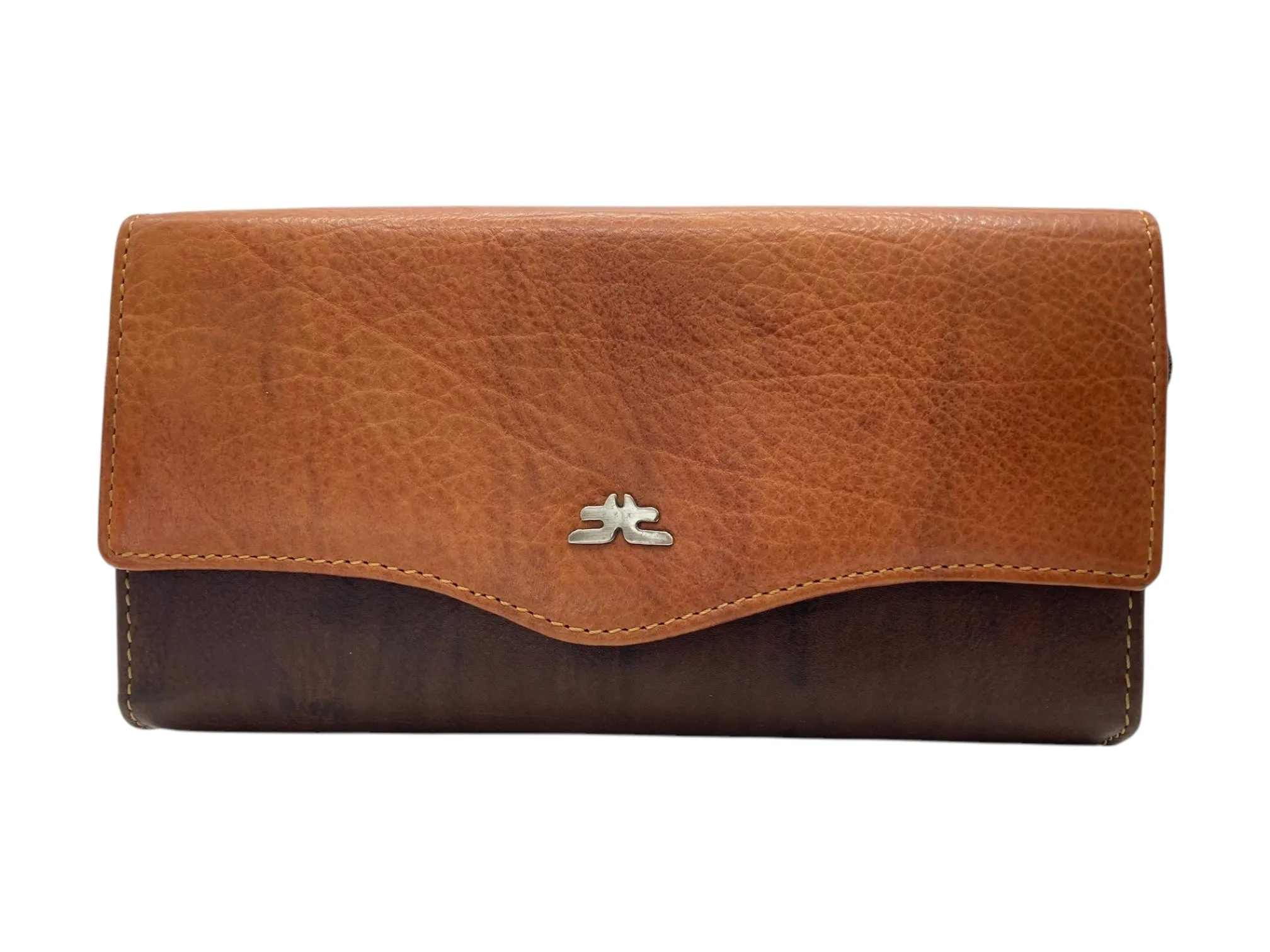 Double Side Open Full Grain Leather wallet, Stylish and Practical  Wallet # 1771