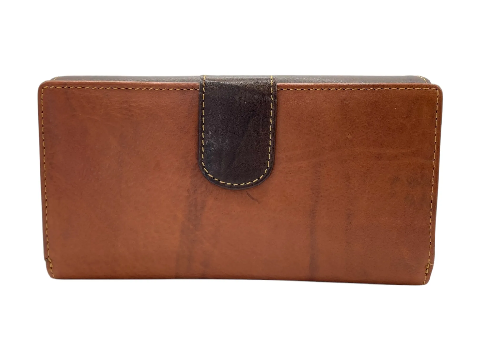 Double Side Open Full Grain Leather wallet, Stylish and Practical  Wallet # 1771