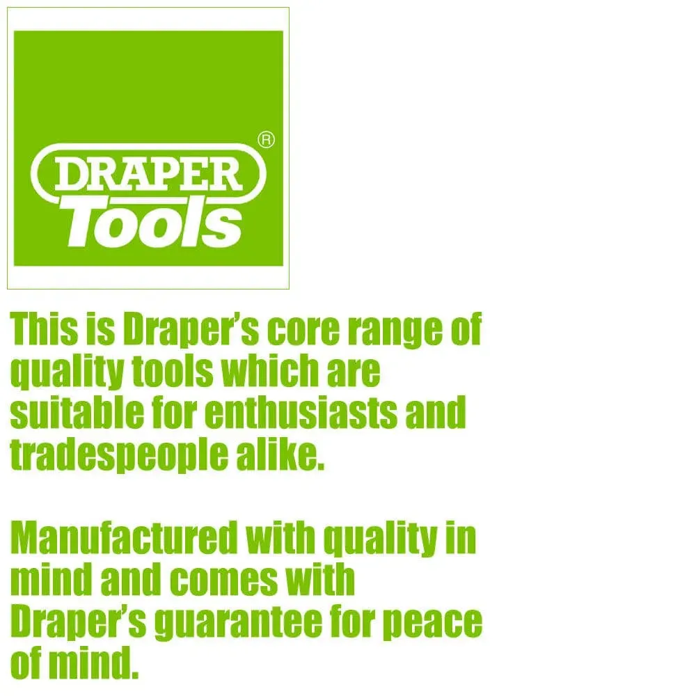 Draper 97974 Quiet Garden Shredder 2800W Large 55L Collection Capacity 44mm Cut