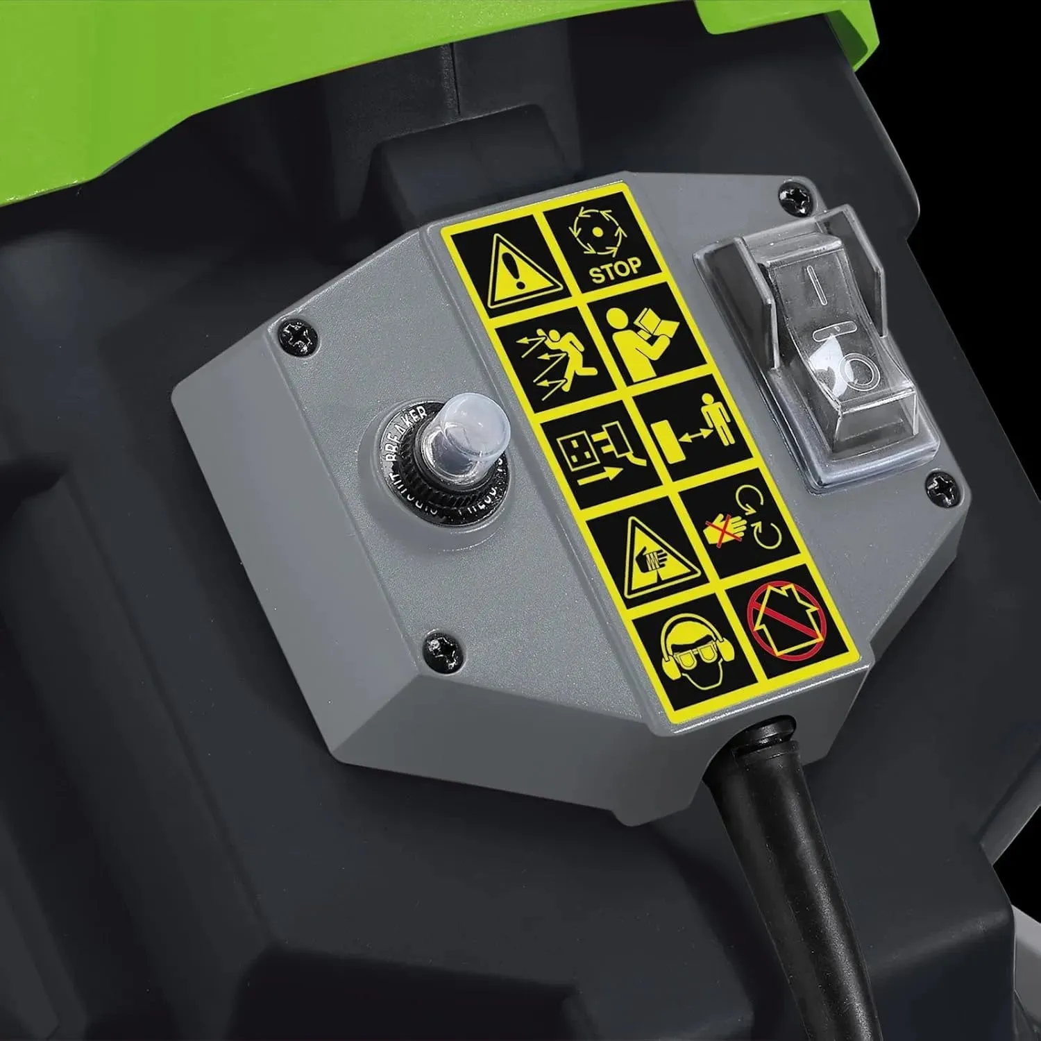 Draper 97974 Quiet Garden Shredder 2800W Large 55L Collection Capacity 44mm Cut