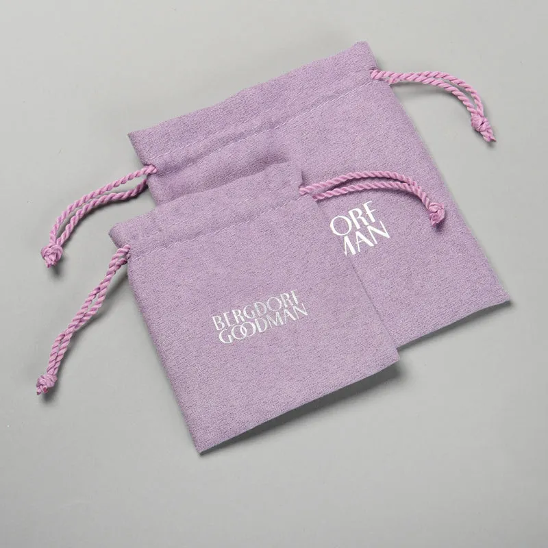 Drawstring Pouches with Flounce
