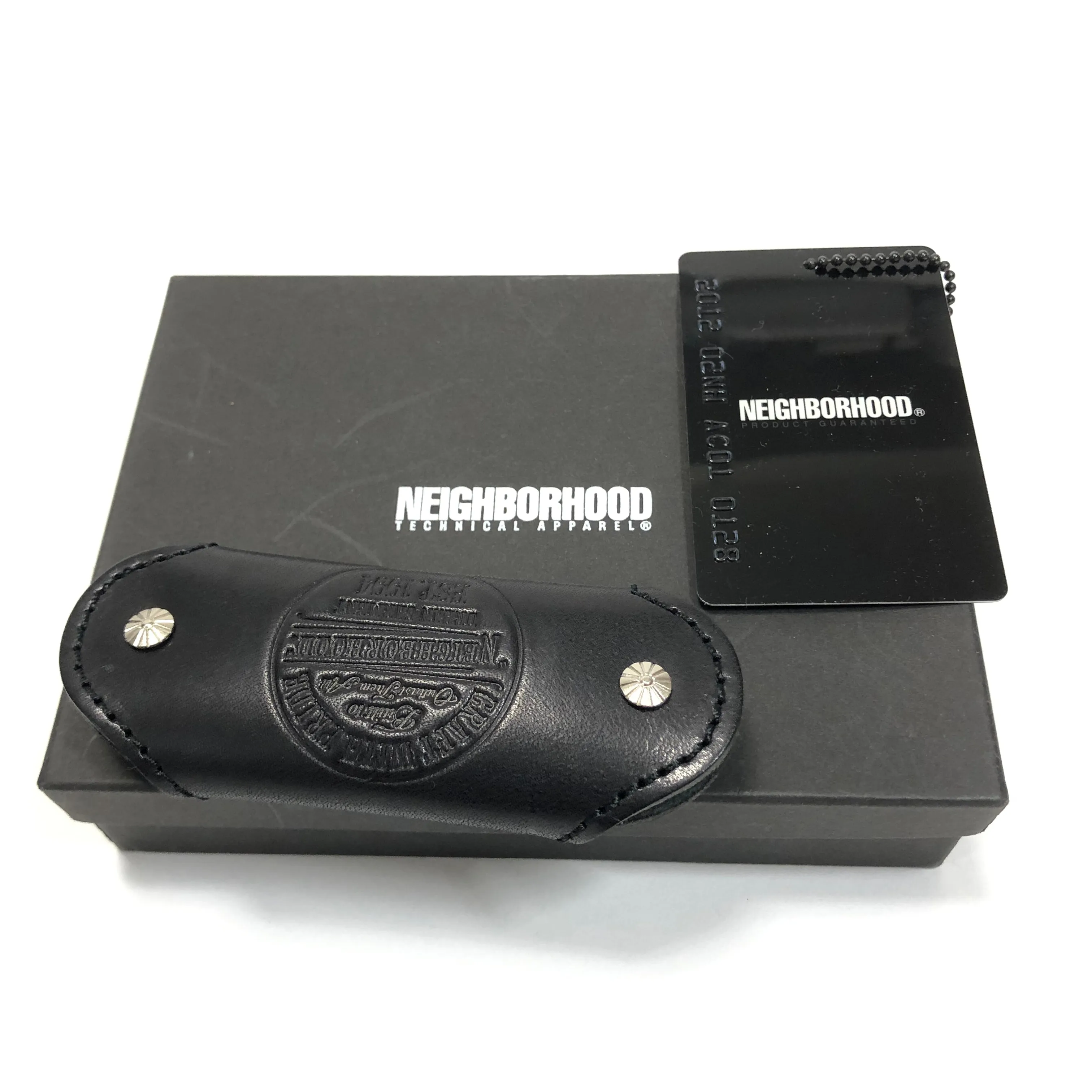 DS! Neighborhood x Porter Leather Key Holder