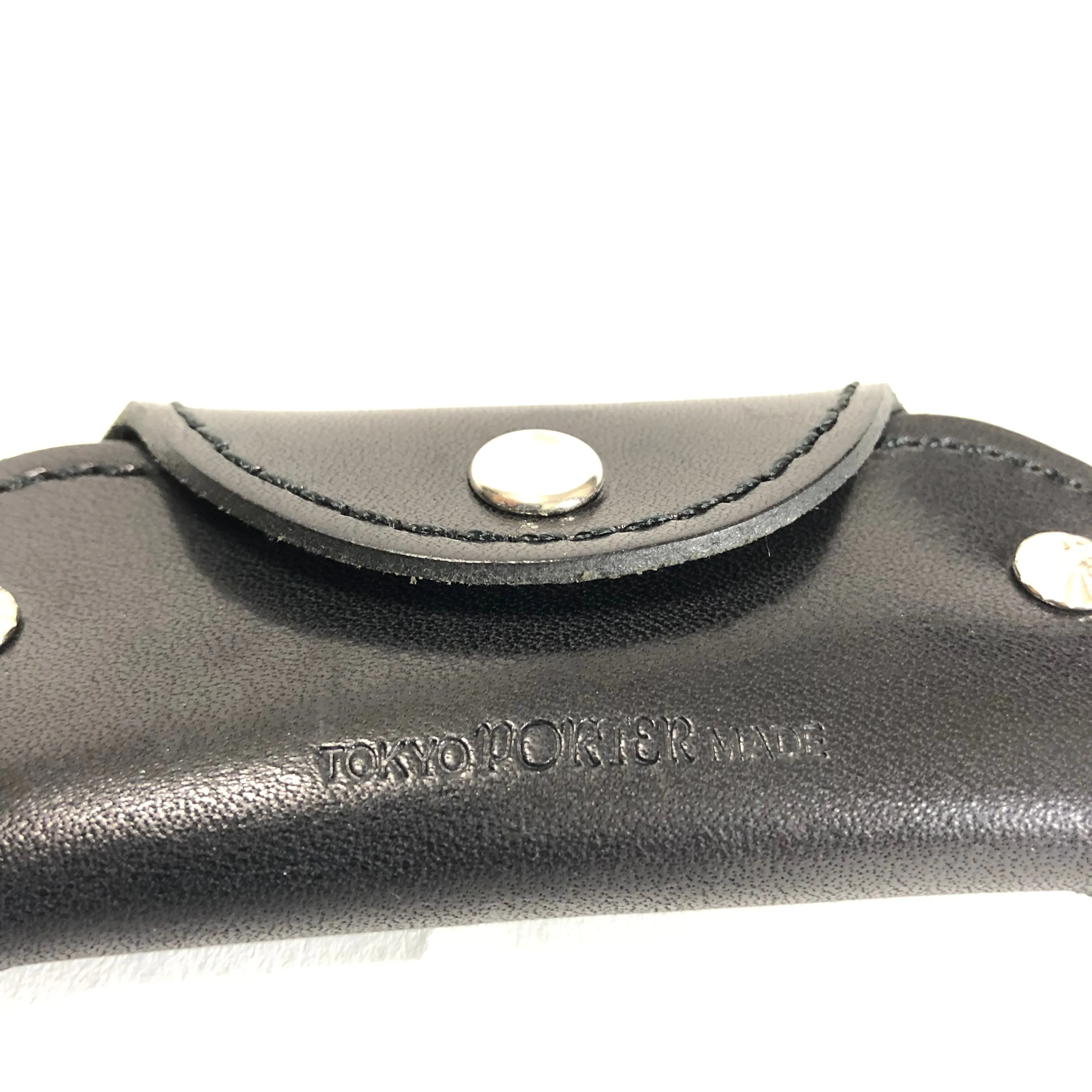 DS! Neighborhood x Porter Leather Key Holder