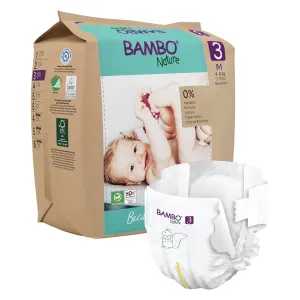 Eco-Friendly Diapers (Size 3, 5-9kgs)