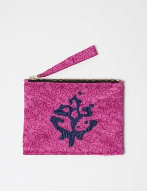EMBROIDERED POUCH