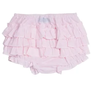 Feltman Brothers Baby Girls Pink Ruffled Diaper Cover Bloomers Size 0 3 Newborn