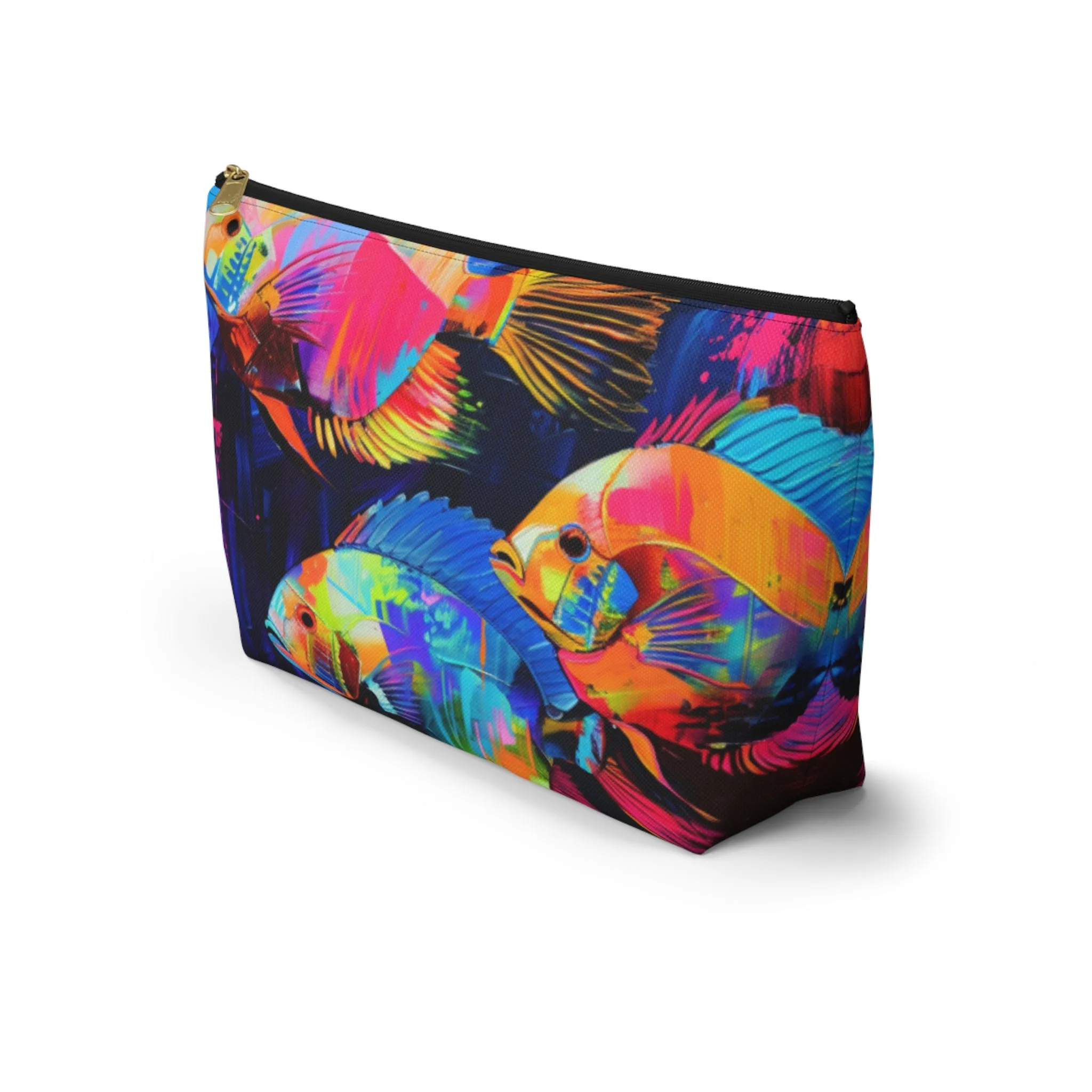 Fish 2 Accessory Pouch w T-bottom