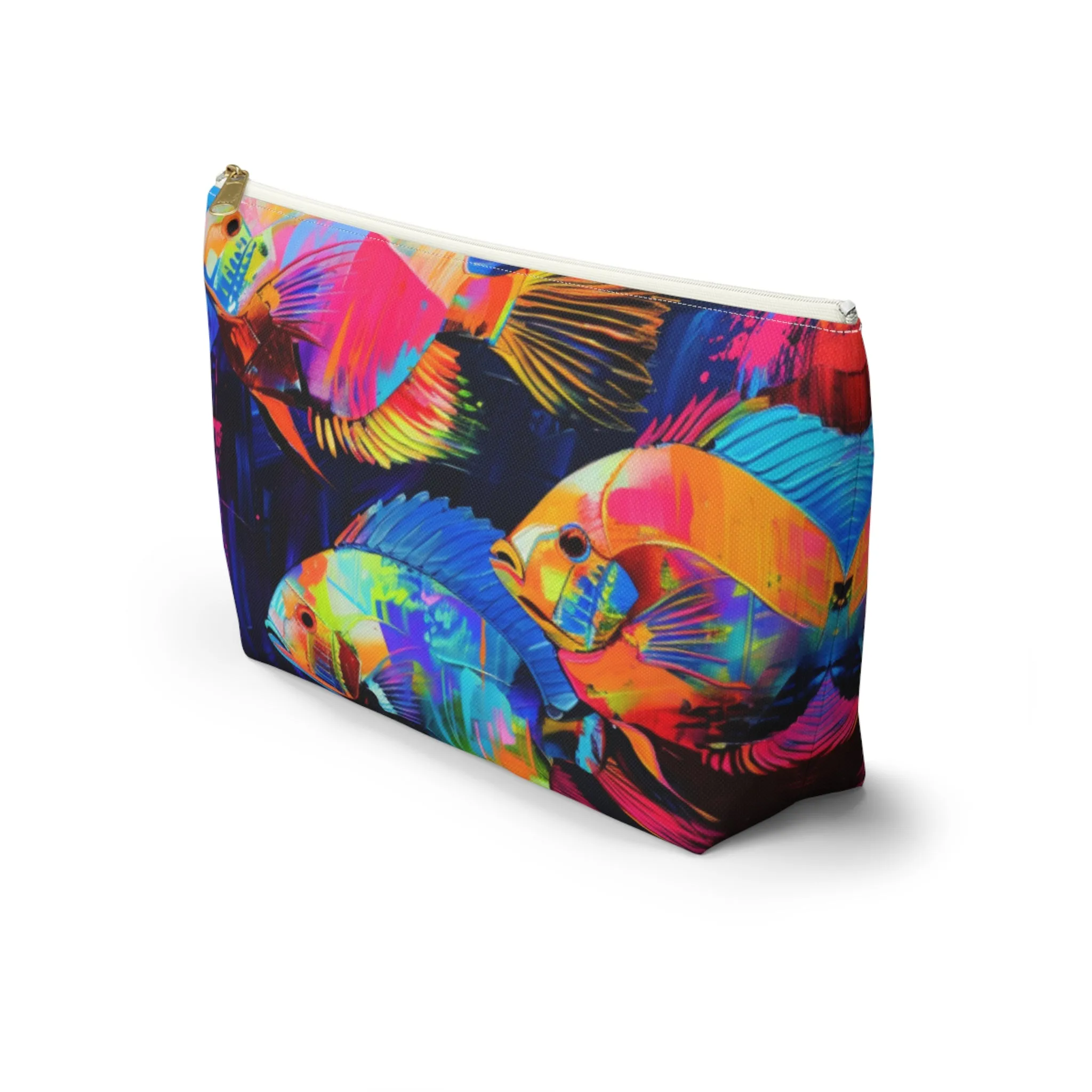 Fish 2 Accessory Pouch w T-bottom
