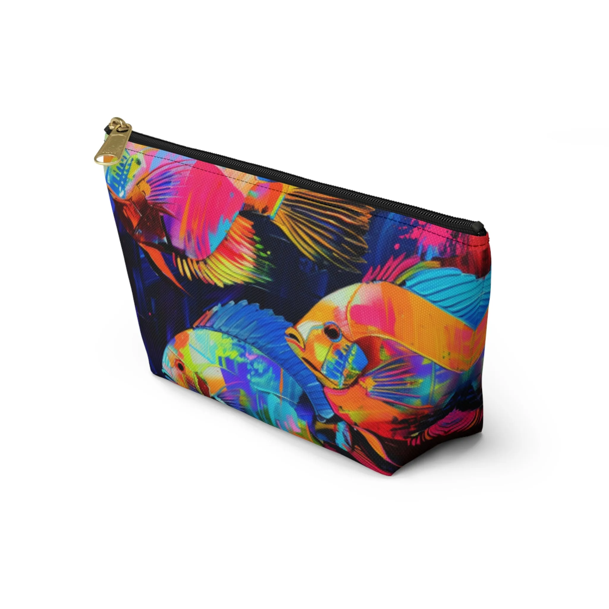 Fish 2 Accessory Pouch w T-bottom