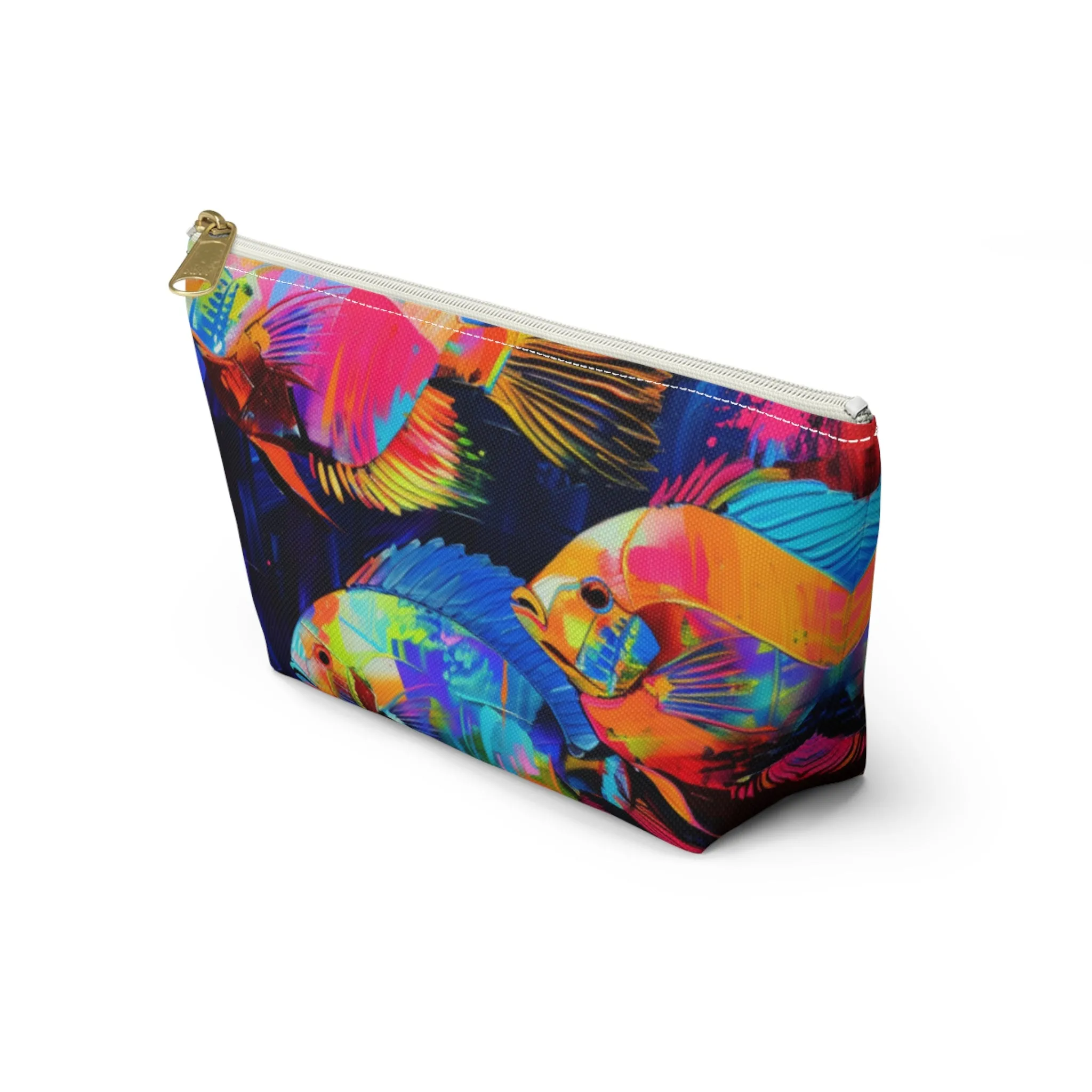 Fish 2 Accessory Pouch w T-bottom