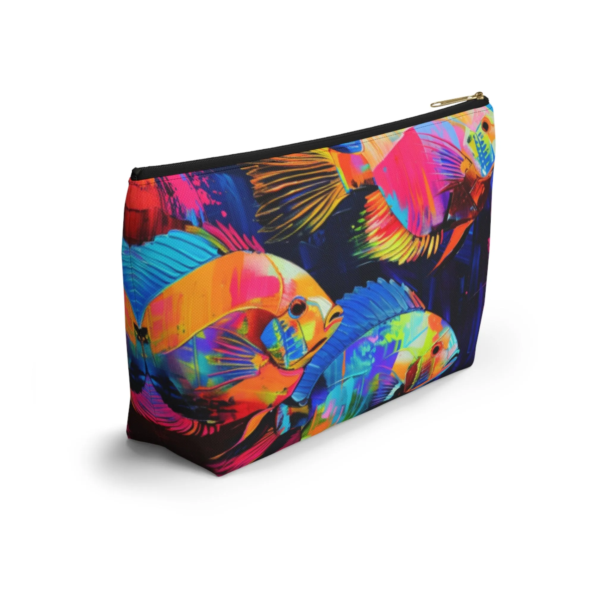 Fish 2 Accessory Pouch w T-bottom
