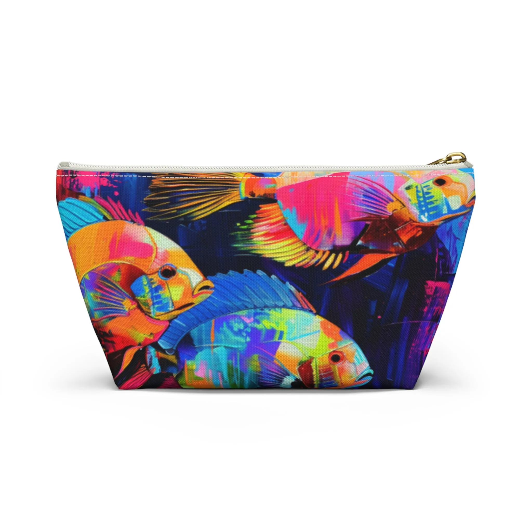 Fish 2 Accessory Pouch w T-bottom