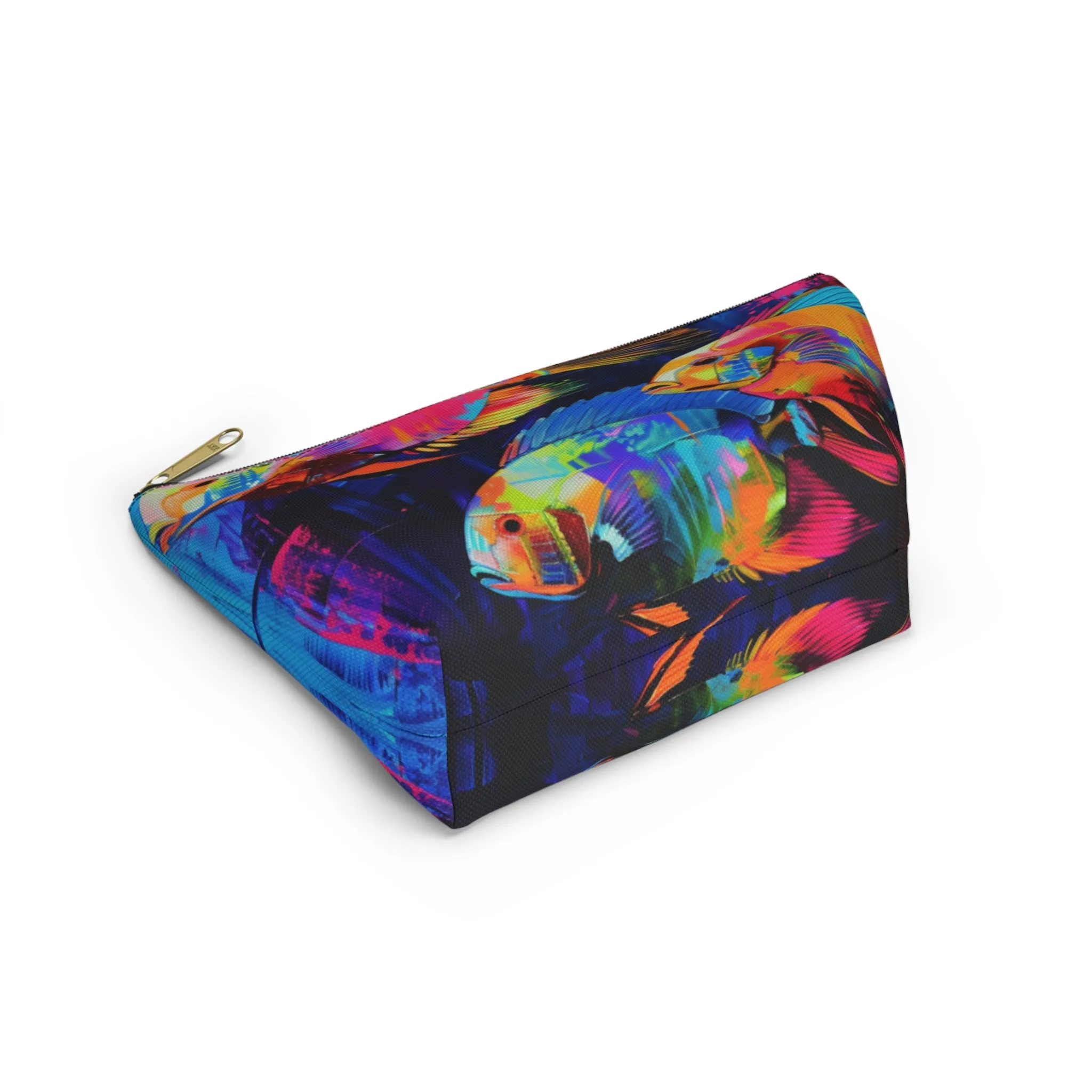 Fish 2 Accessory Pouch w T-bottom