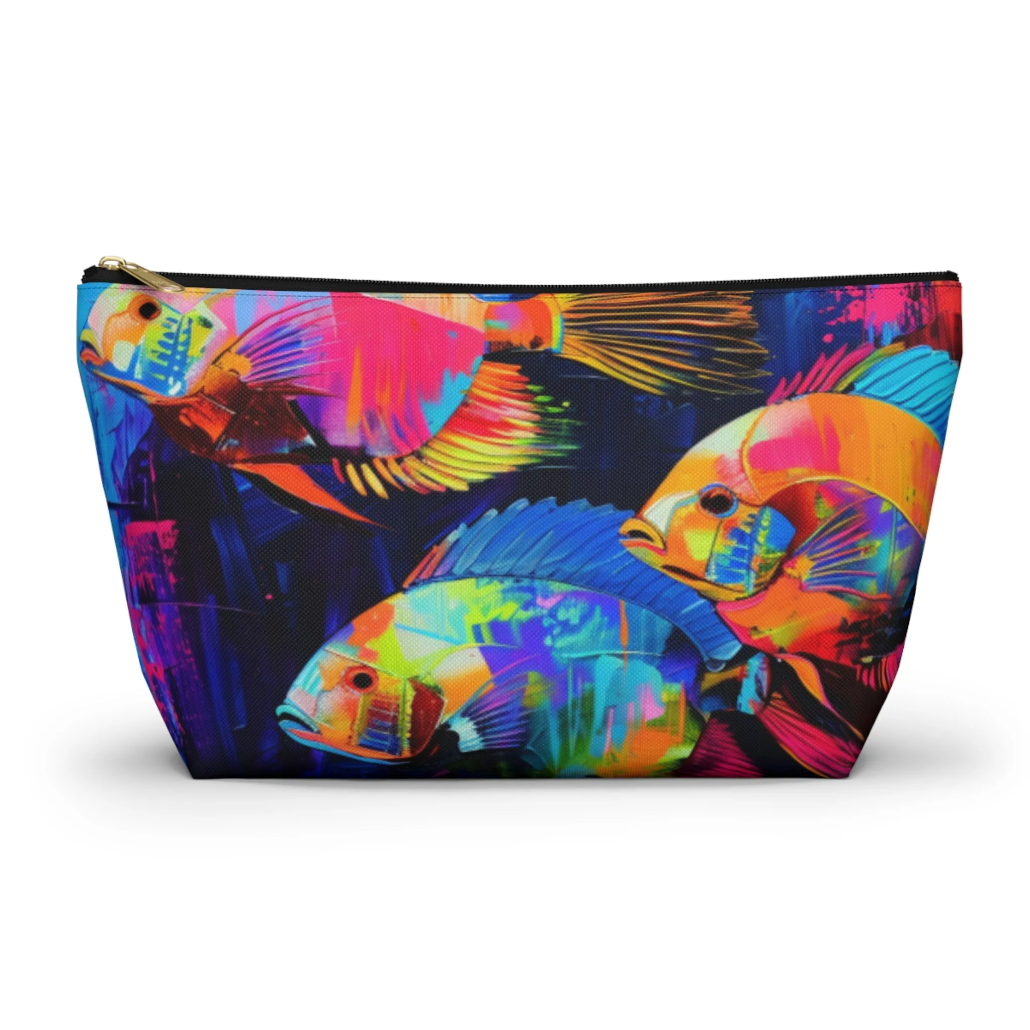 Fish 2 Accessory Pouch w T-bottom