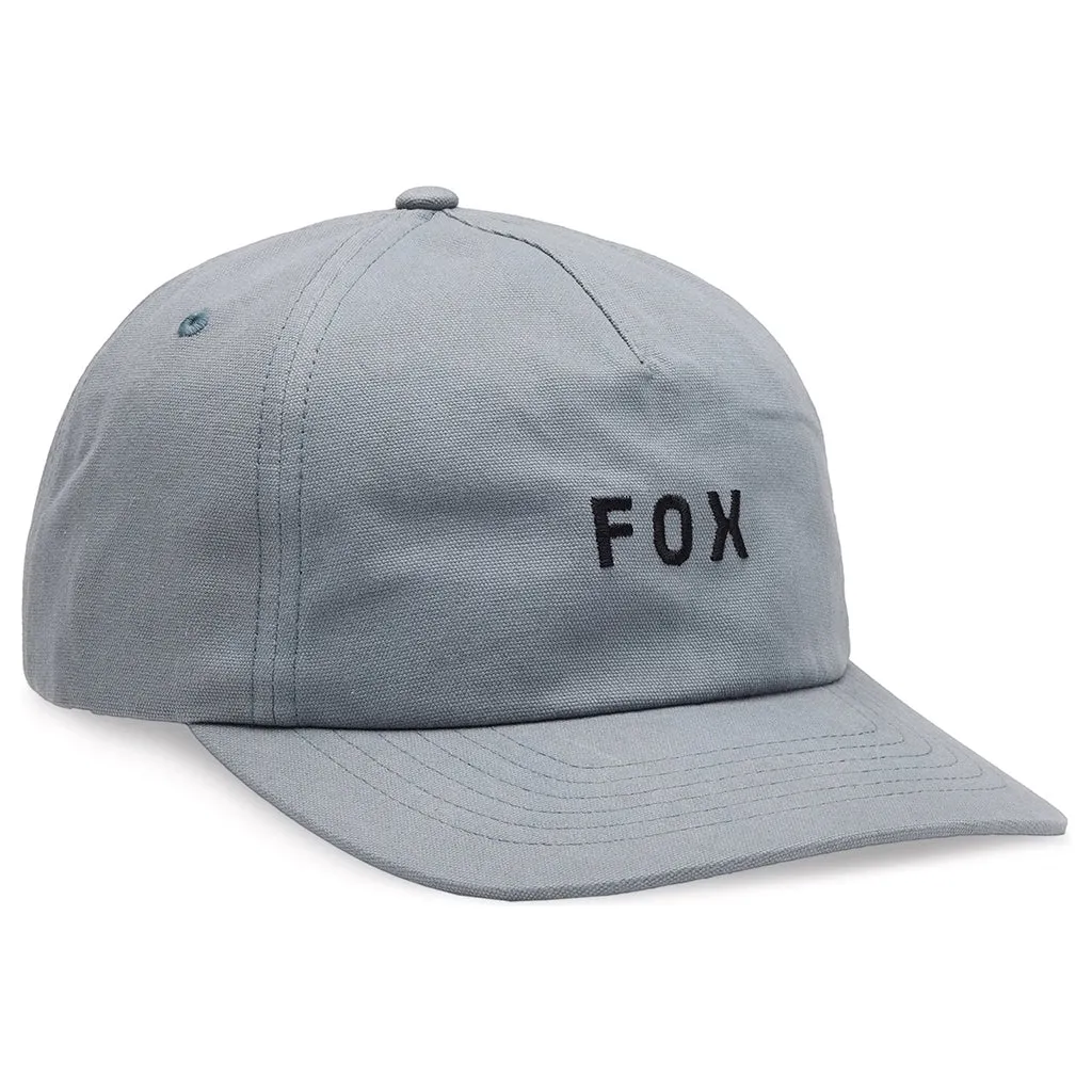 Fox - Womens Wordmark Adjustable Grey Hat