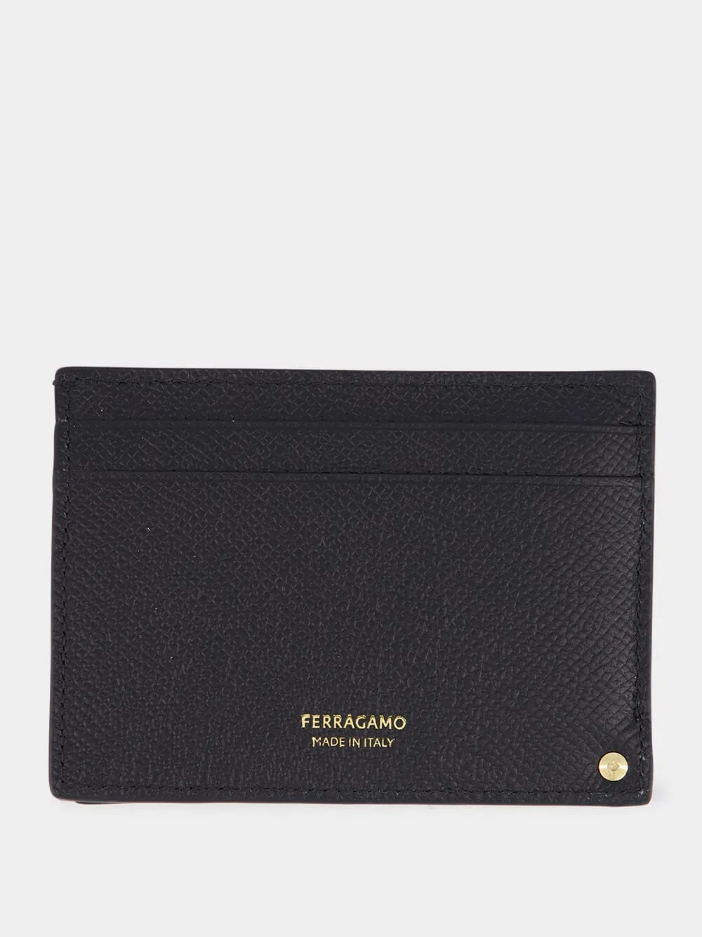 Gancini Black Card Holder