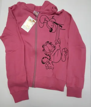 Garfield & Odie Pink Sweat Jacket