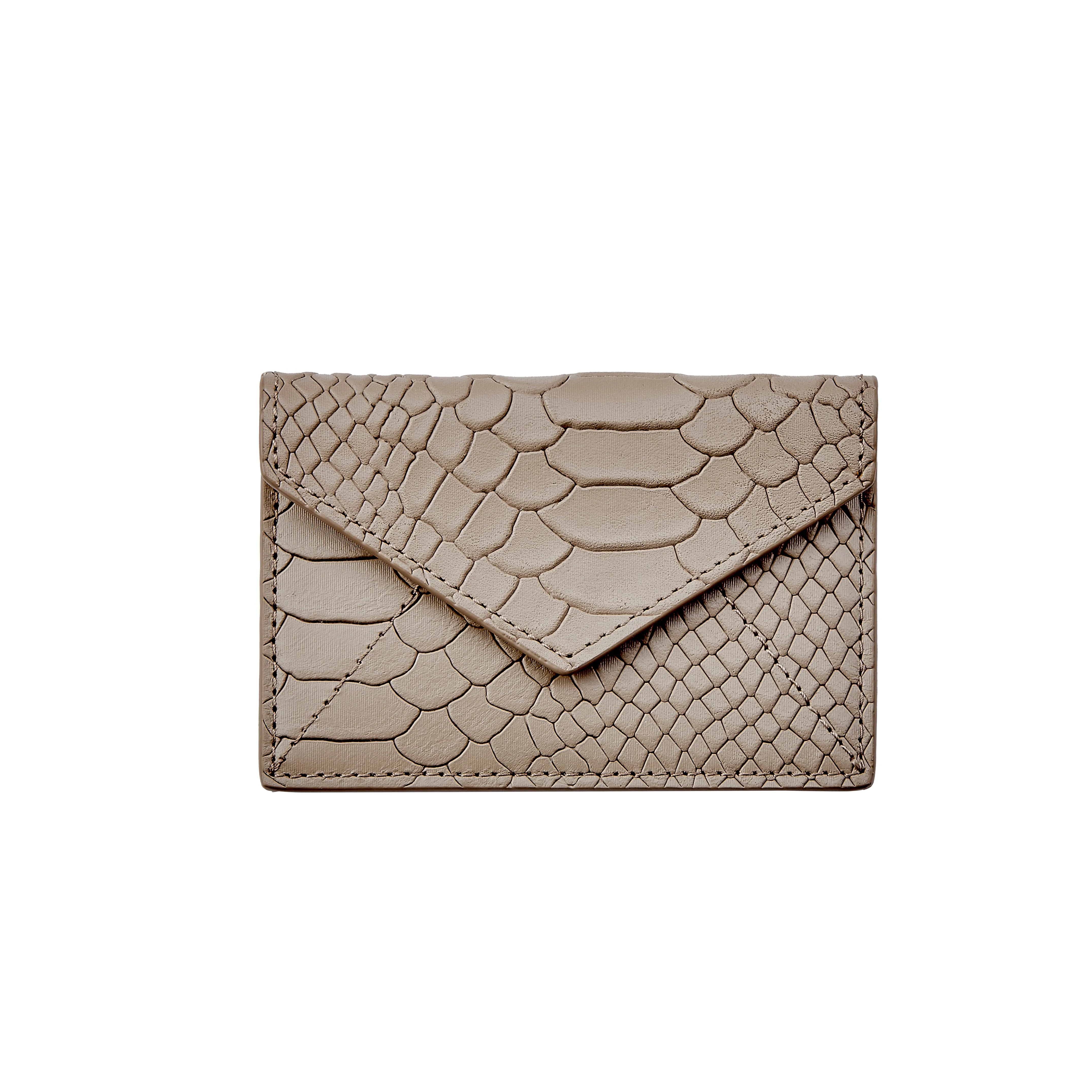 Gift Card with Personalized Leather Card Case