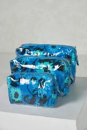 GOGO COSMETIC BAG ORTENSIA BLUE