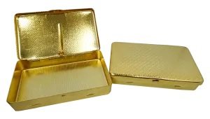 Golden Cigarette Cases 10 Pack