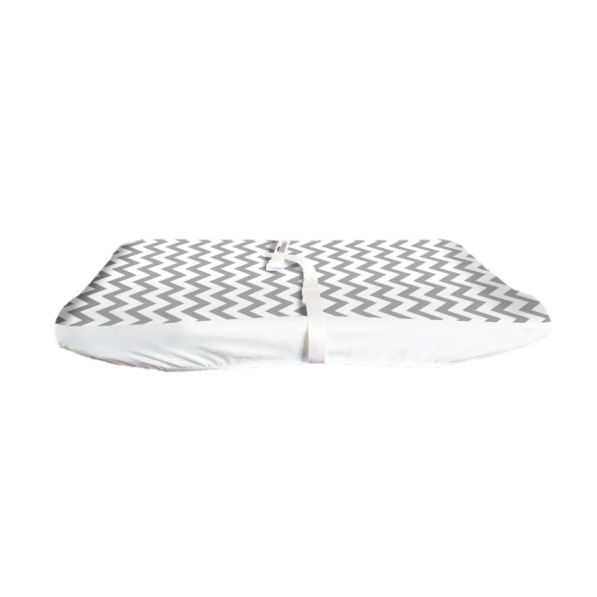 Grey Chevron Changing Pad Cover