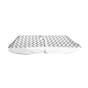 Grey Chevron Changing Pad Cover
