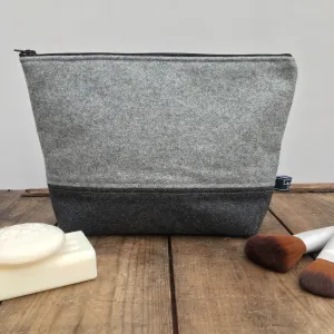 Grey Split Pouch